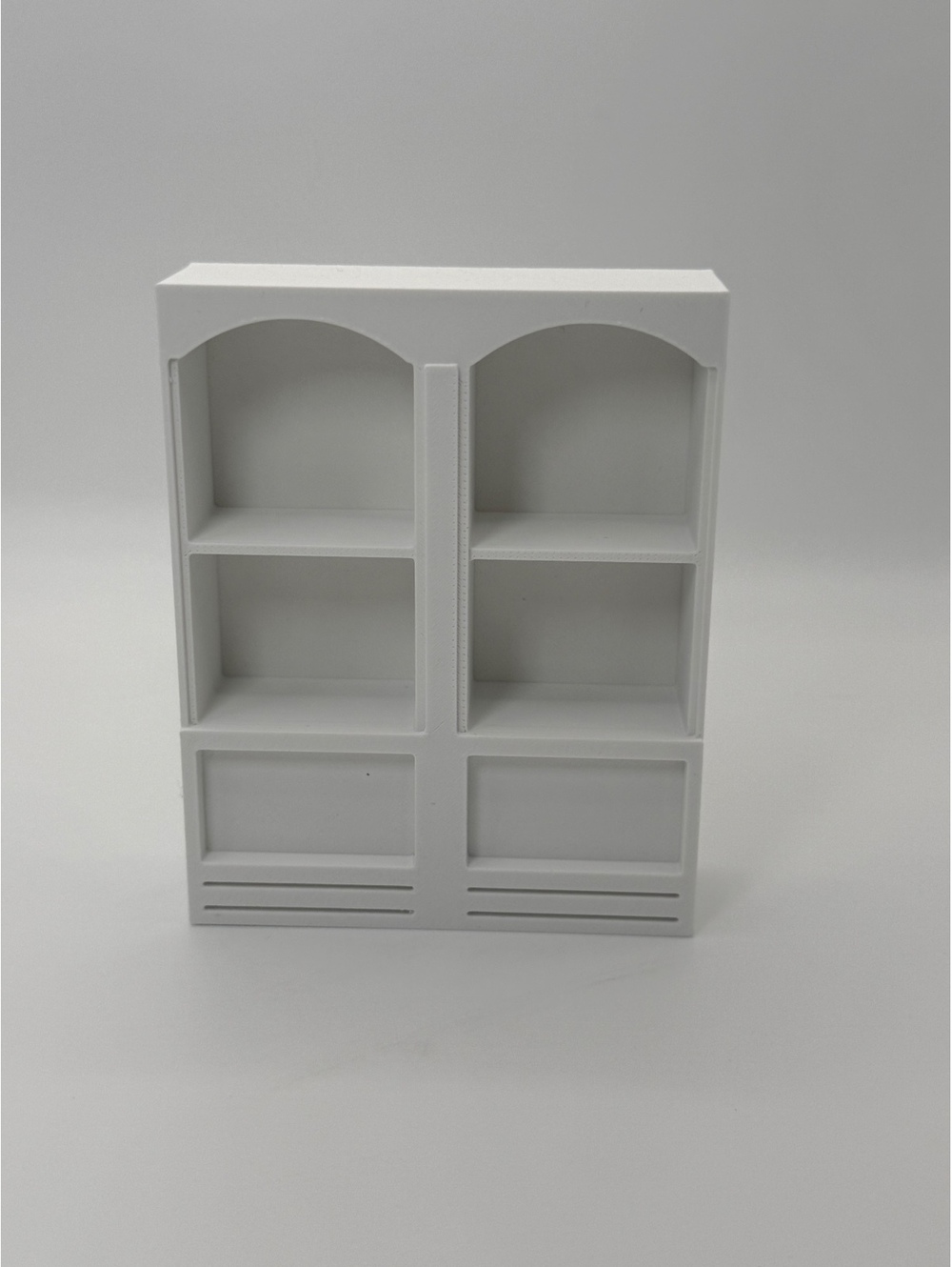 1:24 Scale Dollhouse Display Cabinet Bookcase Shelving Miniature Furniture